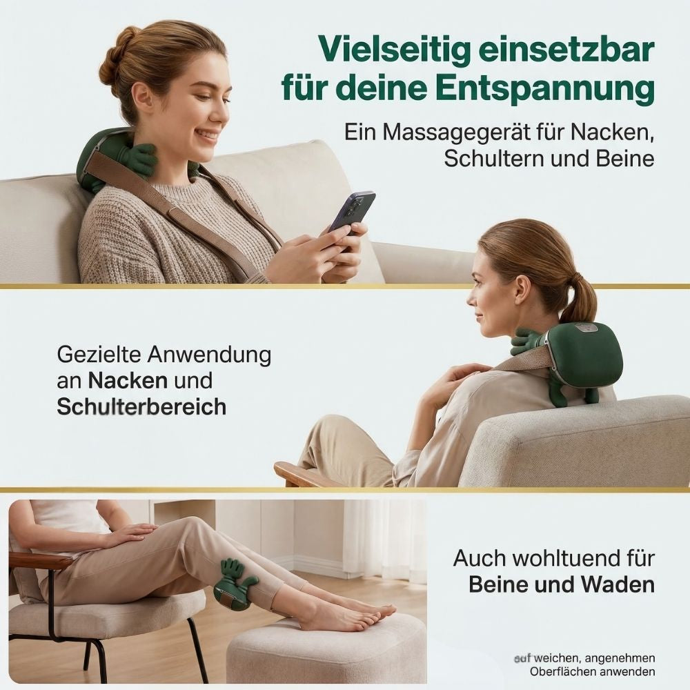 WohlNacken - Massagegerät mit Wärmefunktion